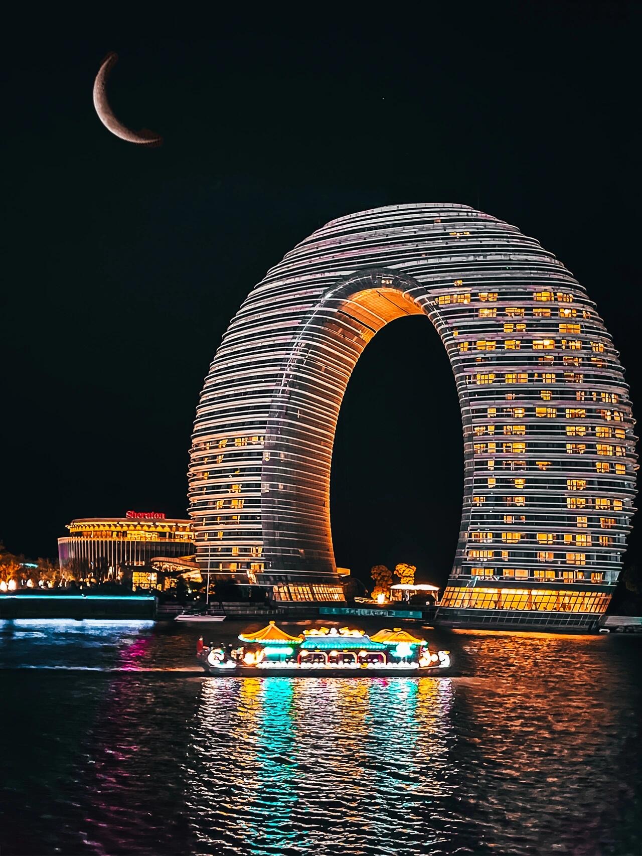 湖州太湖喜来登：揽月入怀，枕太湖而眠的星辰之梦缩略图